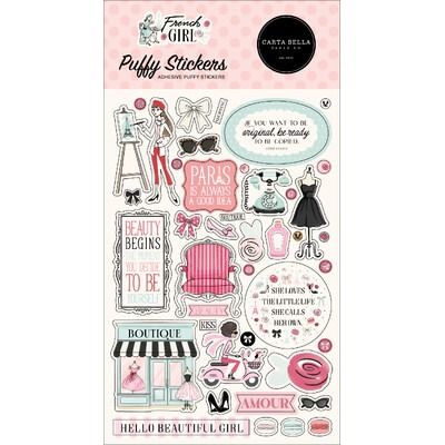Puffy Stickers - French Girl Collection