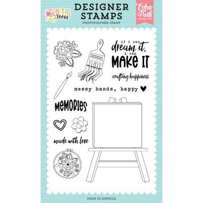 Clear Stamp Set - Blank Canvas - Craft Room Collection