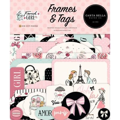 Frames &amp; Tags - French Girl Collection