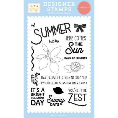 Clear Stamp Set - You're The Zest - Lemonade Collection