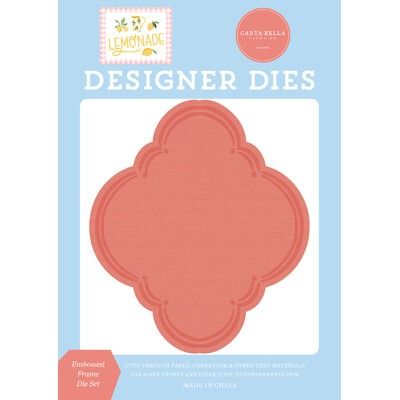 Die Set - Embossed Frame- Lemonade Collection