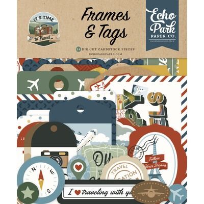Frames &amp; Tags - It's Time to Travel Collection