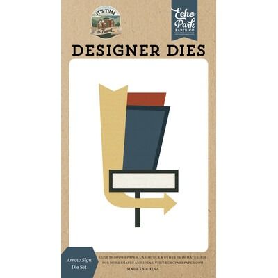 Die Set - Arrow Sign - It's Time to Travel Collection