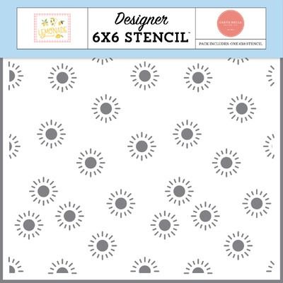 Stencil - Sweet And Sunny Summer - Lemonade Collection