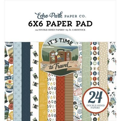 6x6 Paper Pad - It's Time to Travel Collection