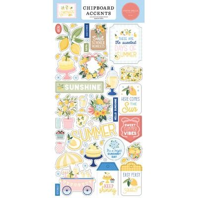 Chipboard Accents - Lemonade Collection