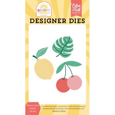 Die Set - Cherry Lemon Breeze - Our Groovy Summer Collection