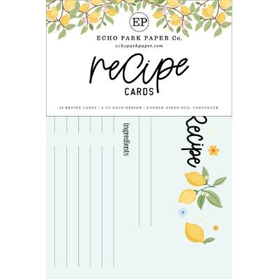 Recipe Cards - Lemonade Collection