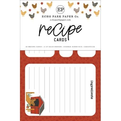 Recipe Cards - Chickens