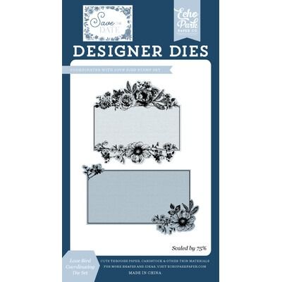Coordinating Die Set - Love Bird - Save The Date Collection