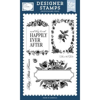Clear Stamp Set - Today Starts Forever - Save The Date Collection