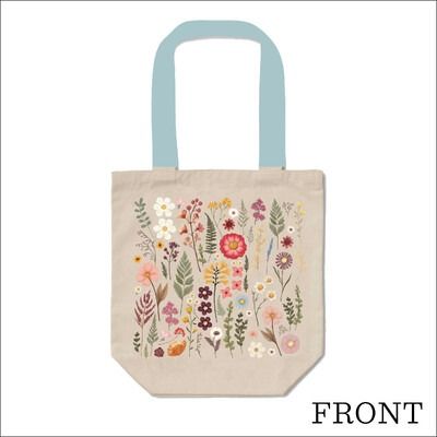 Tote Bag - Pressed Floral