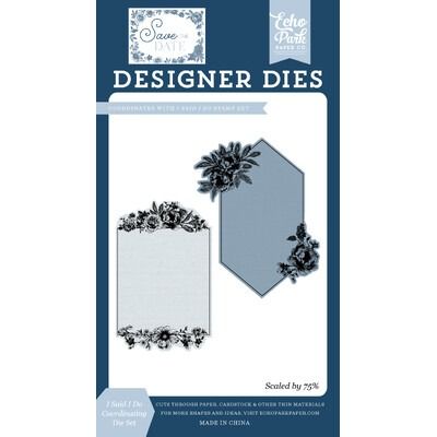 Coordinating Die Set - I Said I Do - Save The Date Collection