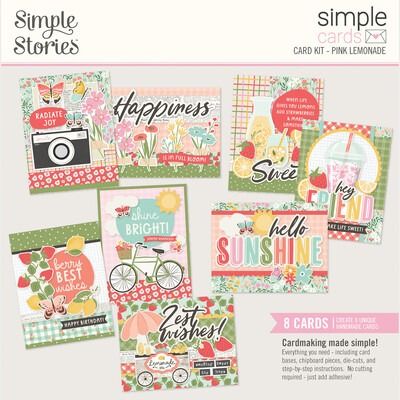 Simple Cards Card Kit - Pink Lemonade Collection