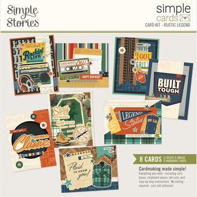 Simple Cards Card Kit - Rustic Legend Collection