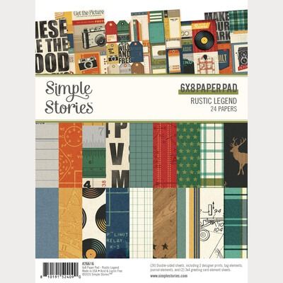 6x8 Paper Pad - Rustic Legend Collection