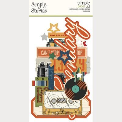 Simple Pages Page Pieces - Rustic Legend Collection