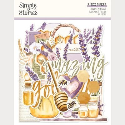 Bits &amp; Pieces - Simple Vintage Lavender Fields Collection