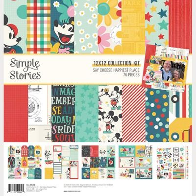 12x12 Collection Kit - Say Cheese Happiest Place Collection