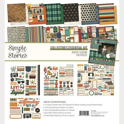 12x12 Collector's Essential Kit - Rustic Legend Collection