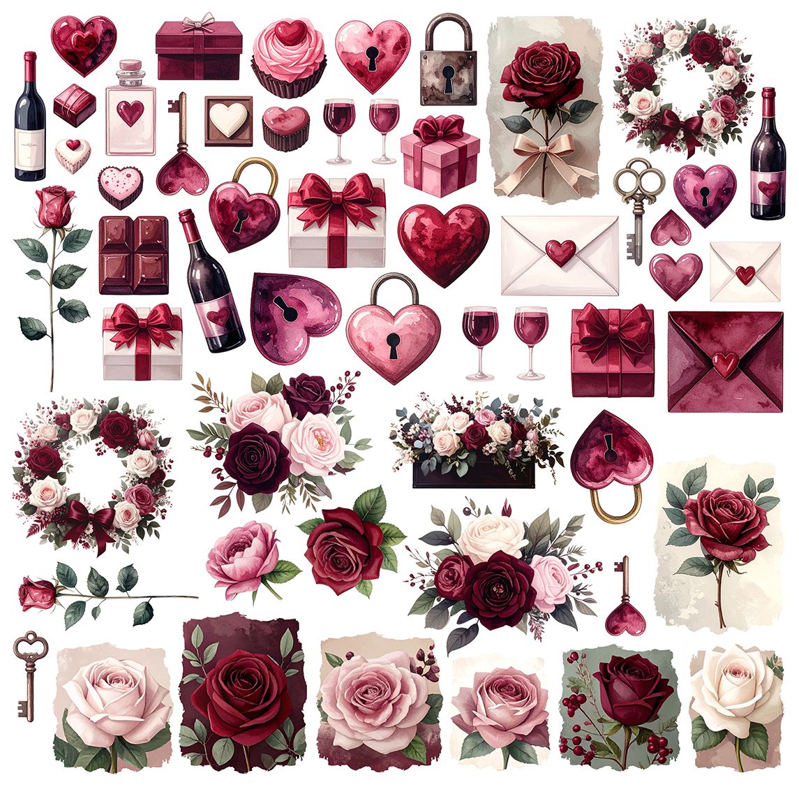 Icon Ephemera - Roses Forever Collection