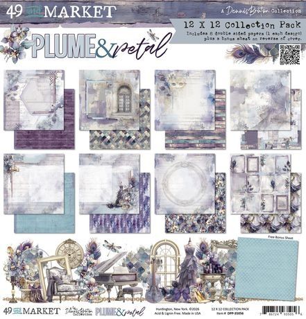 12x12 Collection Pack - Plume &amp; Petal Collection