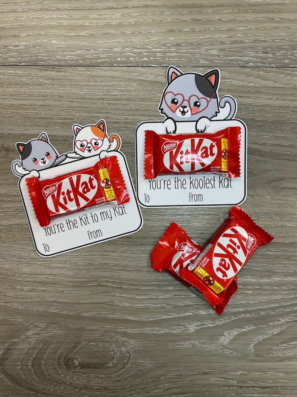 Treat Valentines - Kool Kat