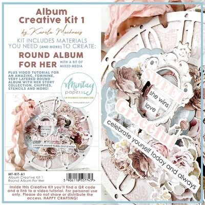 Round Album for Her - Album Creative Kit 1