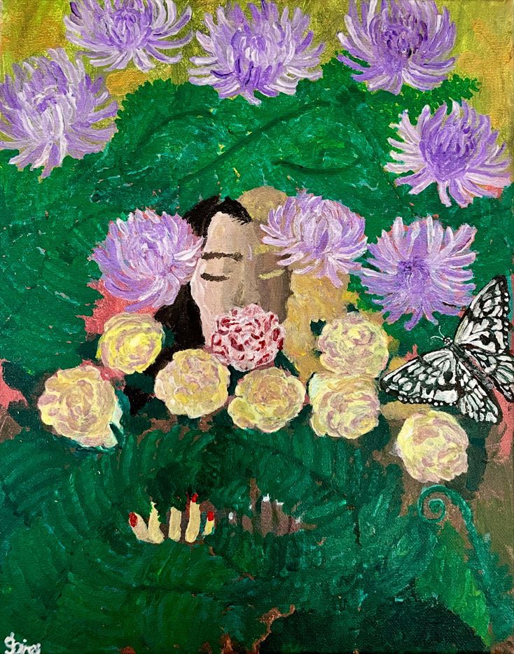 Divine Consciousness in Nature [original paintings]