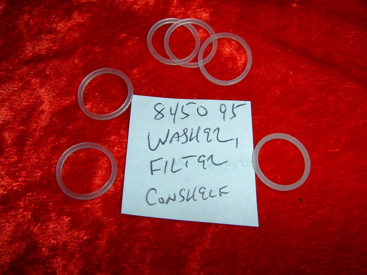 US Divers Conshelf  Washer Filter # 845095