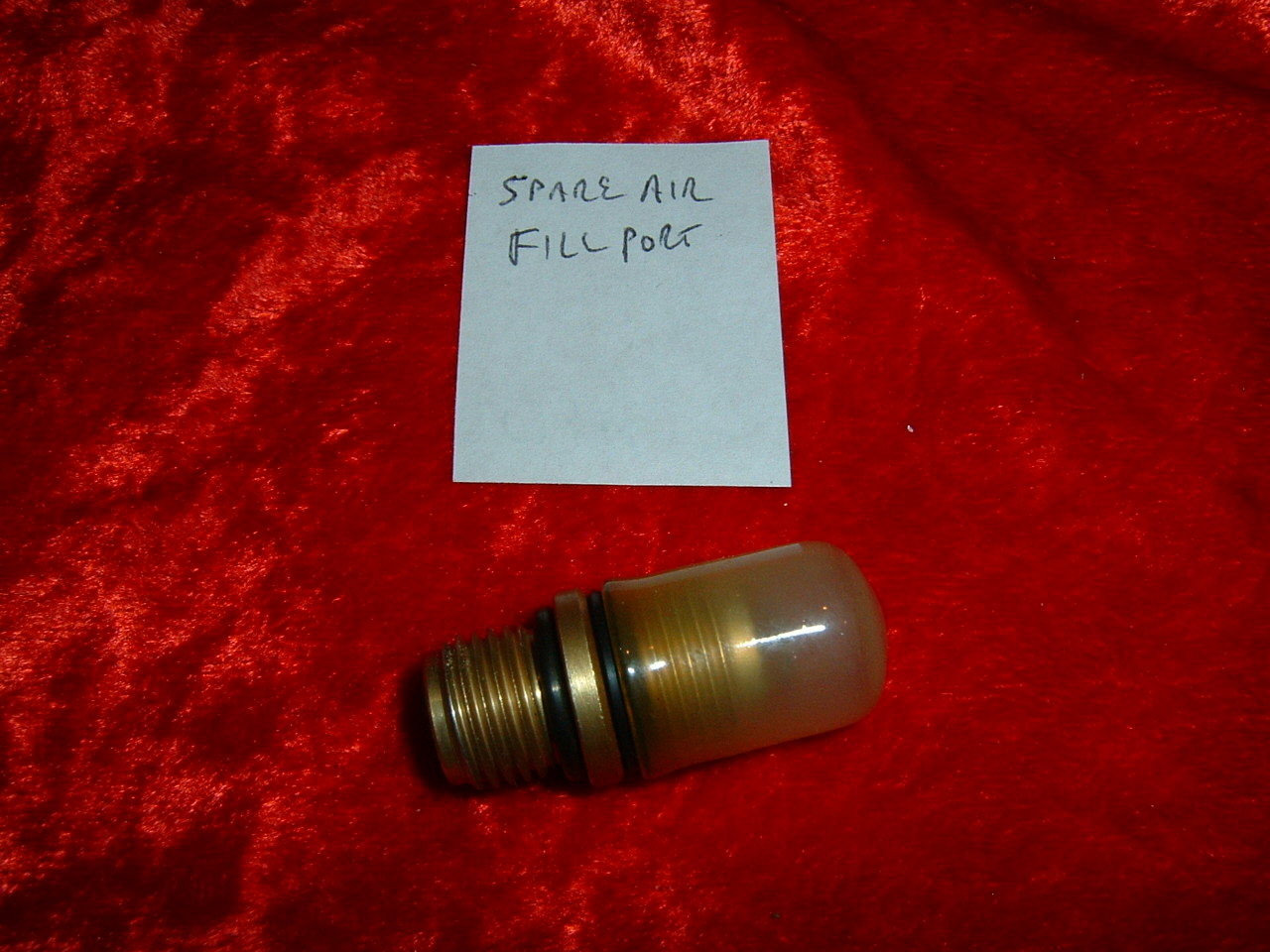 US Divers Spare Air Fill Poppet NOS