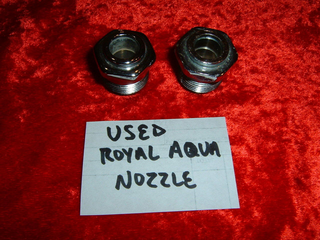 US Divers Aqua Lung USED Royal Aquamaster nozzle # 1046-02 US Divers Aqua Lung USED Royal Aquamaster nozzle # 1046-02