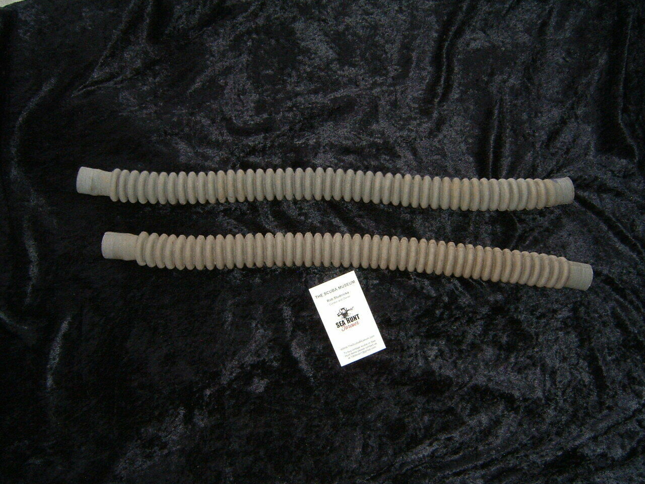 CG45 style canvass covered gas-mask style hoses