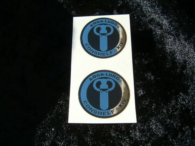 Conshelf XIV decal in silver