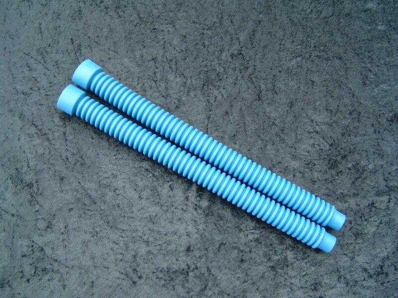 Blue Silicone hoses (2 hoses)