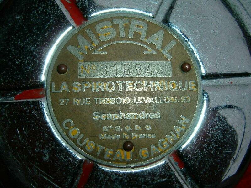 Spirotechnique Mistral w rare metal mouthpiece #31694