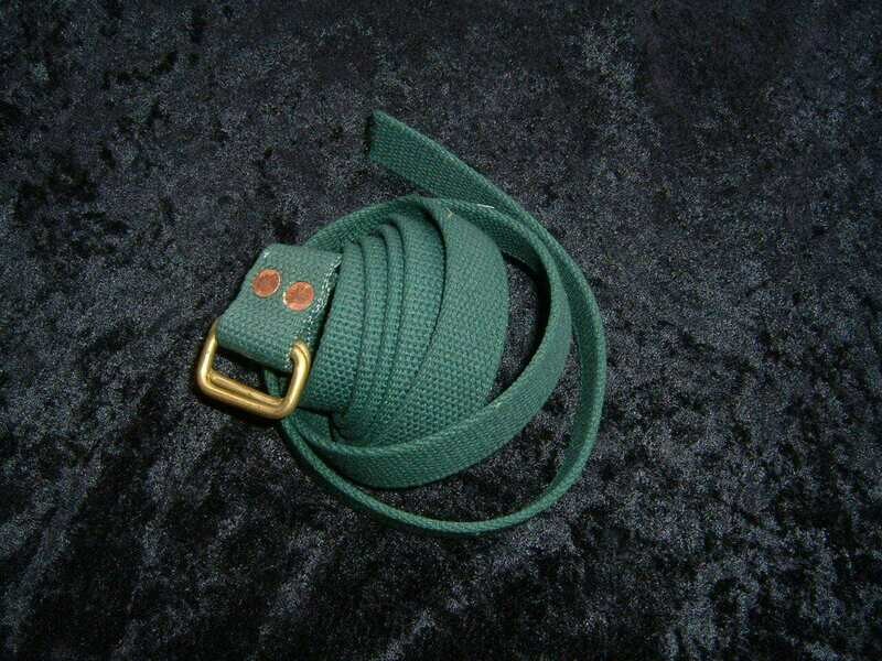 Voit reproduction cotton weight belt for one pound weights SEA HUNT style 60 inches long, trim to suit