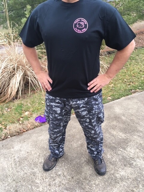 Hello Kitty vintage scuba shirt 2XL