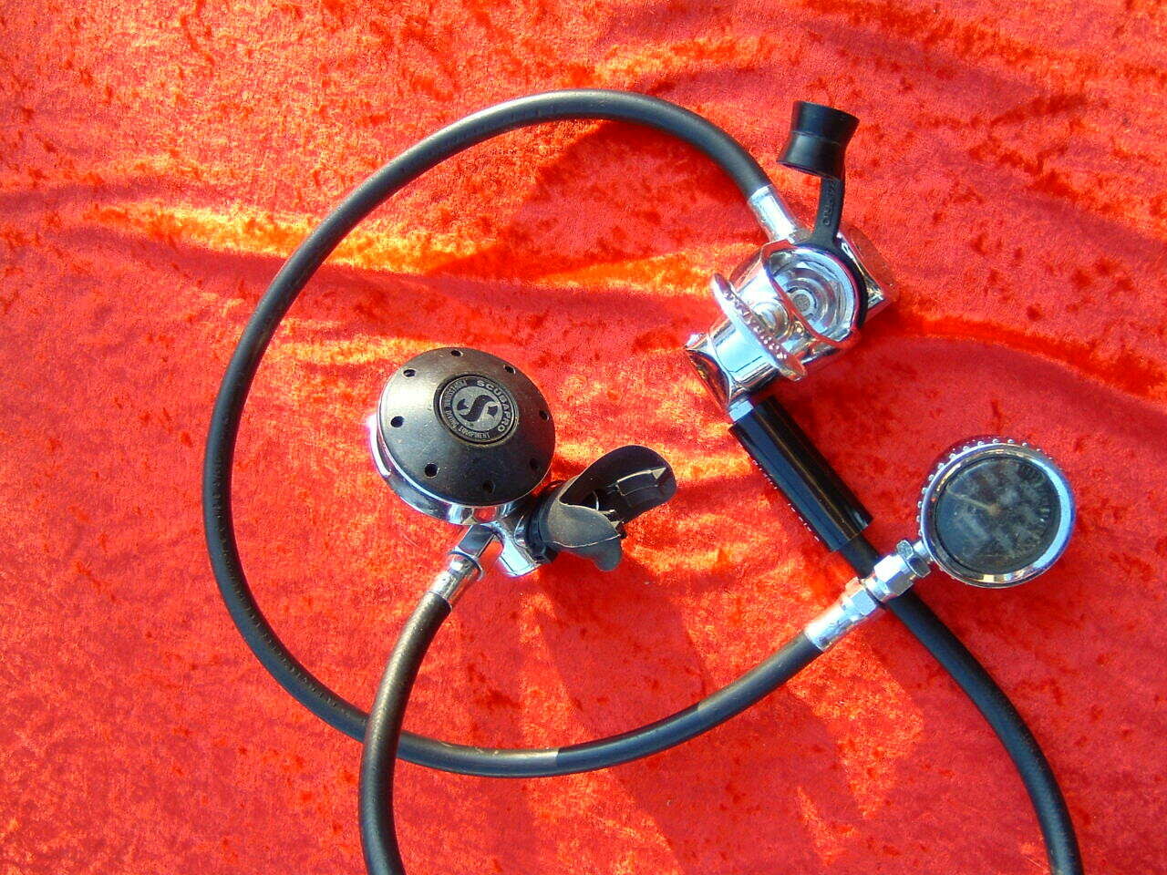 Scubapro Pilot, MKV and brass SPG unmolested