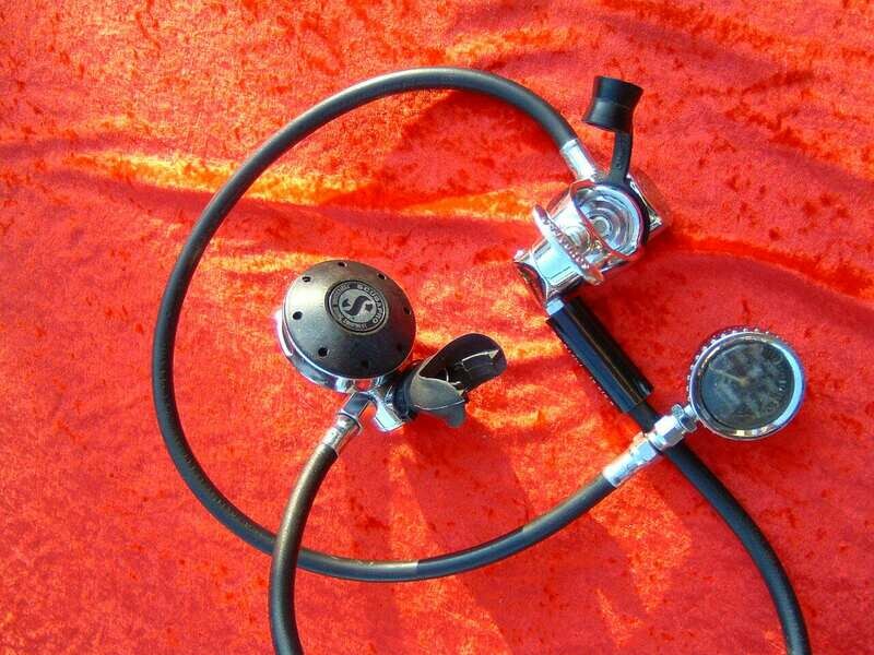 Scubapro Pilot, MKV and brass SPG unmolested