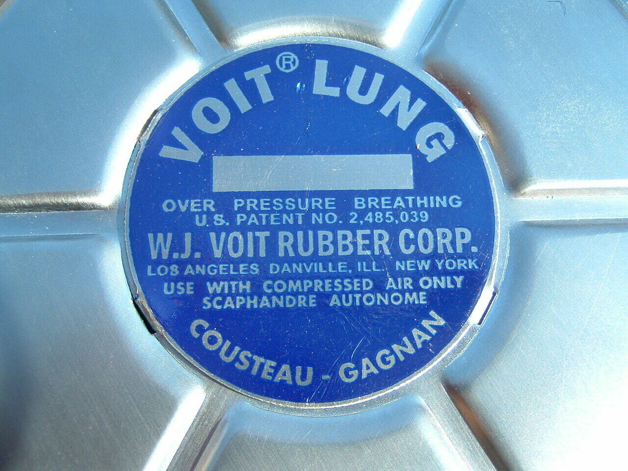 Voit Blue Label Lung, very rare never cataloged FAUX model