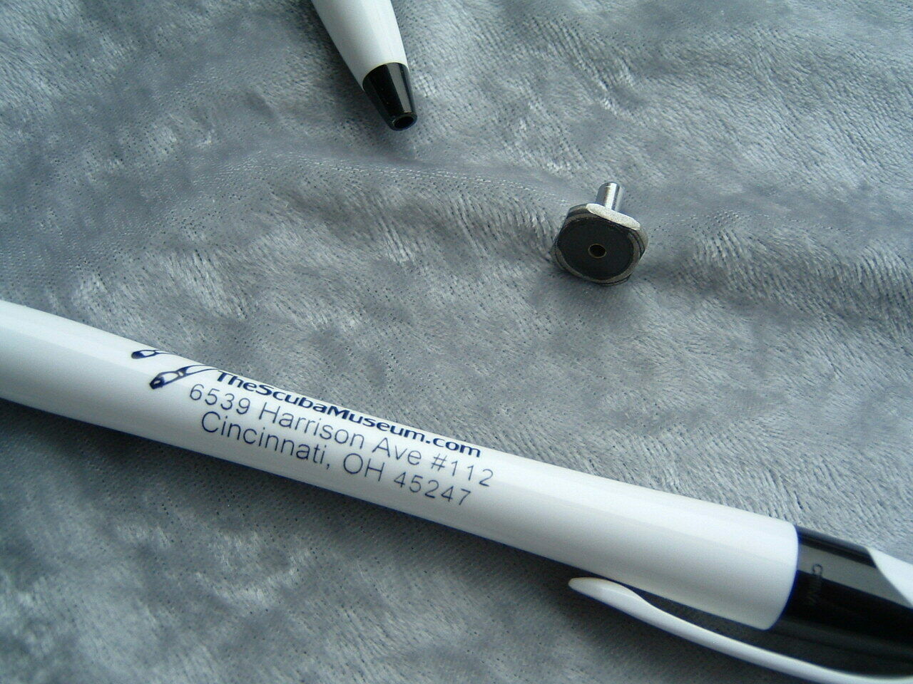 US Divers Conshelf high pressure seat also Royal Aquamaster and Voit w pin change.