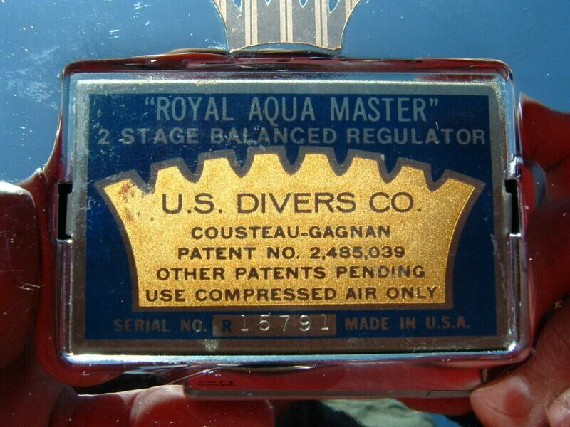 US Divers Royal Aquamaster USED barn fresh with nearly perfect chrome!