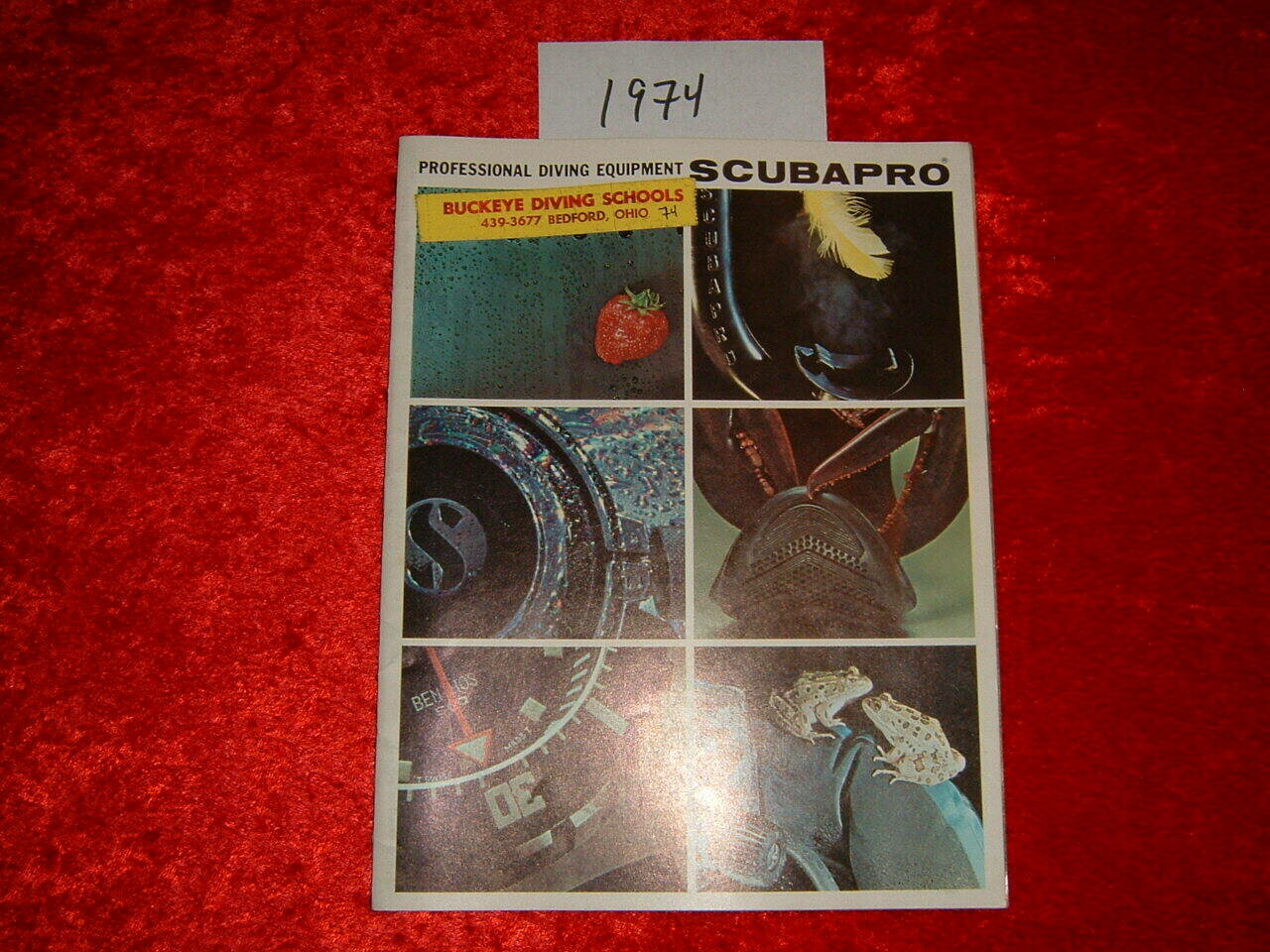 Scubapro 1974 catalog