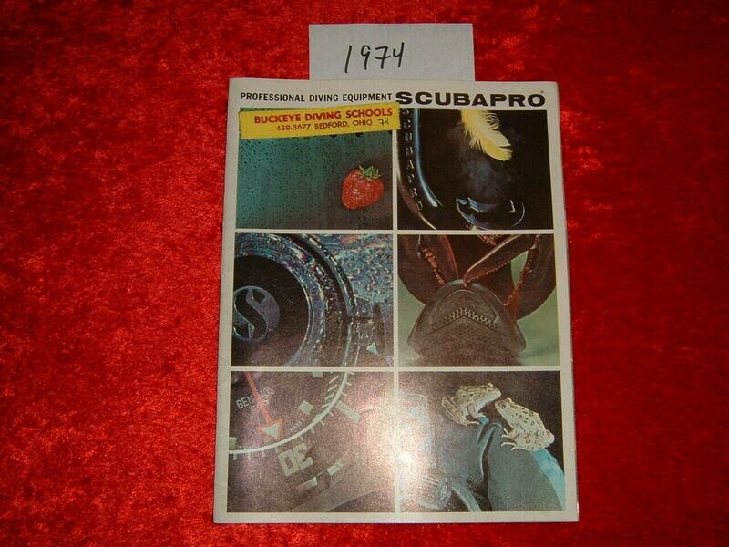 Scubapro 1974 catalog