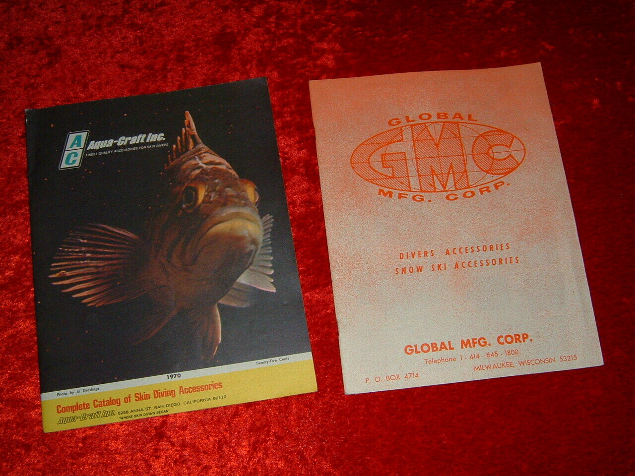 Aquacraft 1970 and Global catalogs (all for one low price)