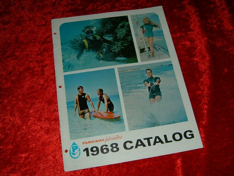 Parkway wetsuit 1968 catalog