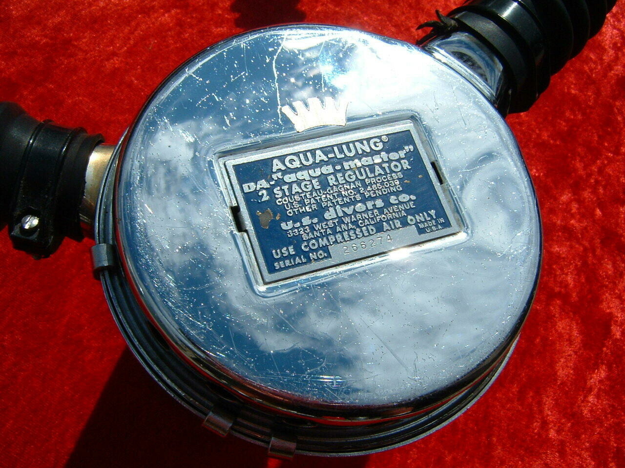 US Divers Aquamaster with almost perfect chrome!! 266274