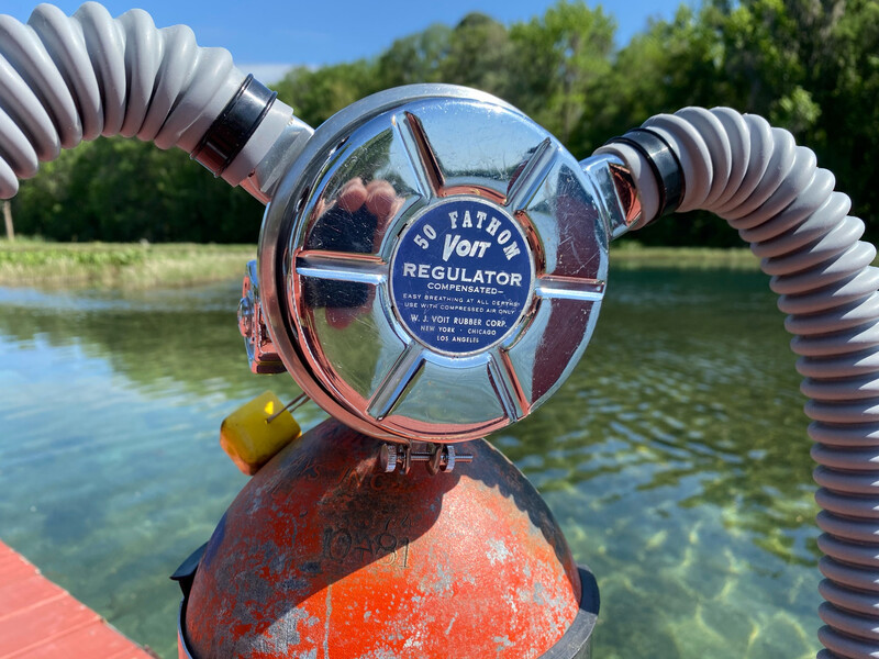 Voit 50 Fathom regulator Chrome model