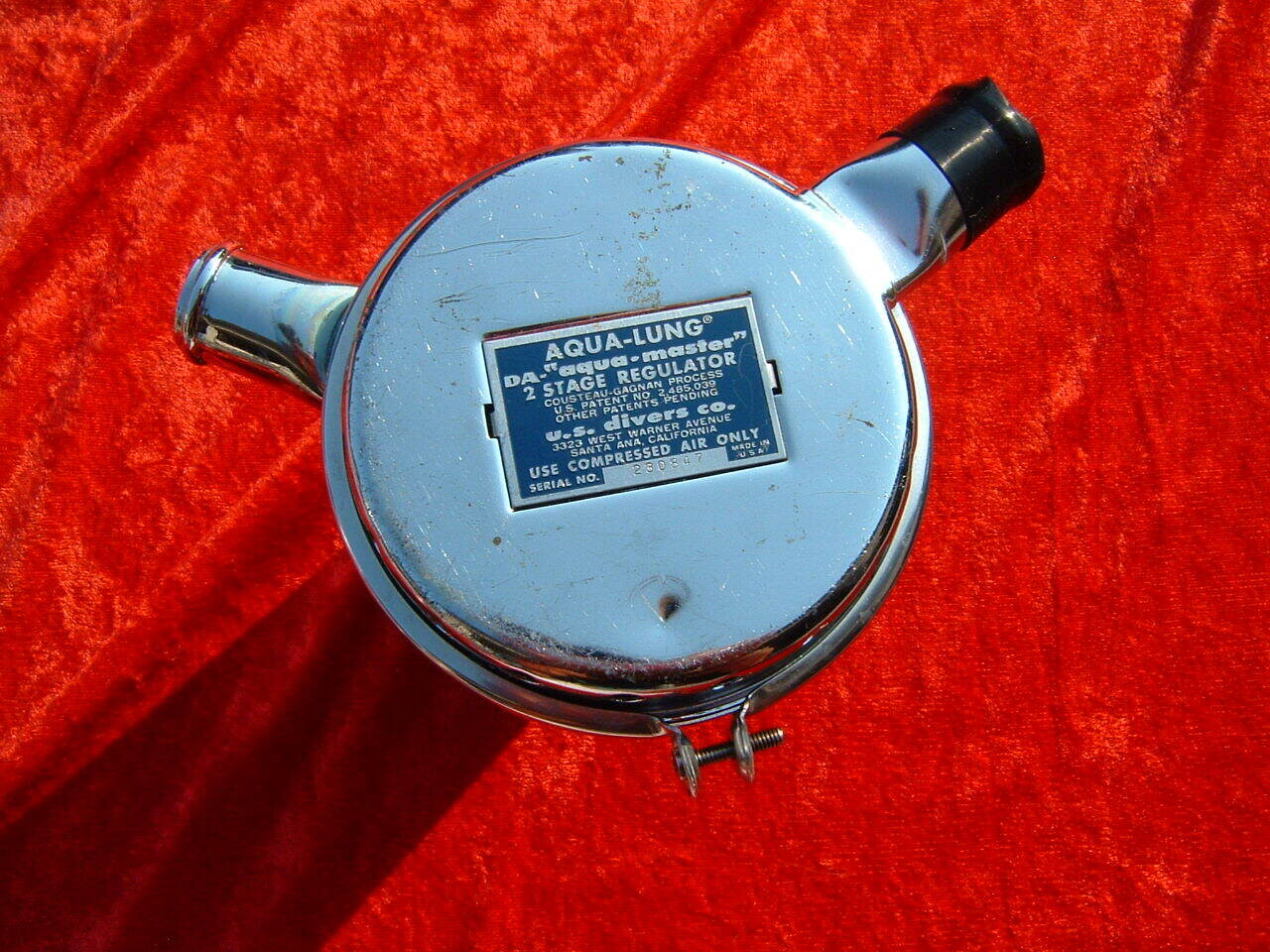 US Divers Aquamaster shiny chrome  REBUILT